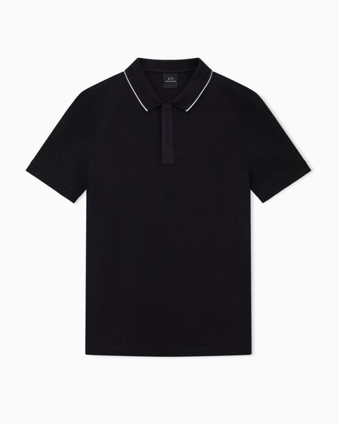 ARMANI EXCHANGE UOMO - POLO SHIRT - NERO
