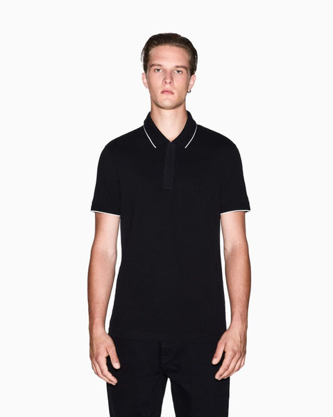 ARMANI EXCHANGE UOMO - POLO SHIRT - NERO
