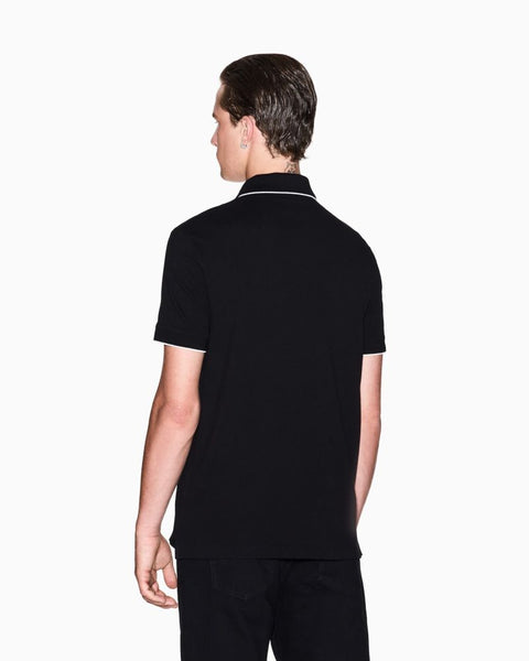 ARMANI EXCHANGE UOMO - POLO SHIRT - NERO