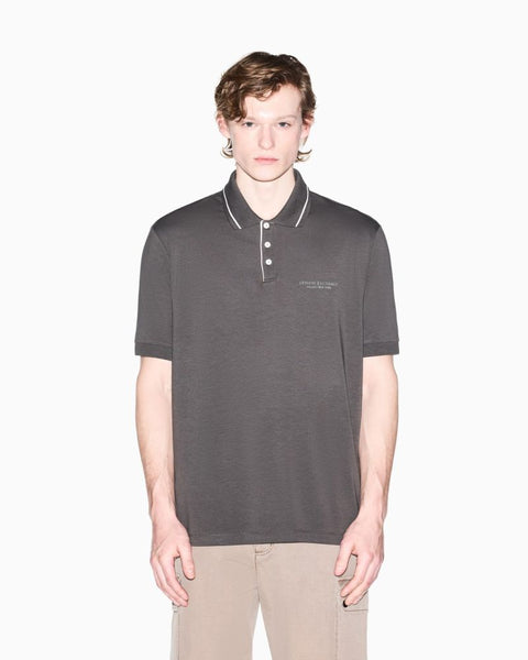 ARMANI EXCHANGE UOMO - POLO SHIRT - GRIGIO