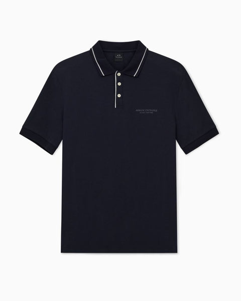 ARMANI EXCHANGE UOMO - POLO SHIRT - BLU