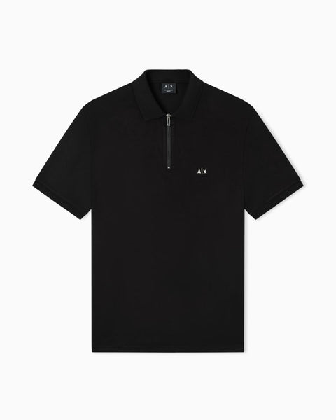 ARMANI EXCHANGE UOMO - POLO SHIRT - NERO