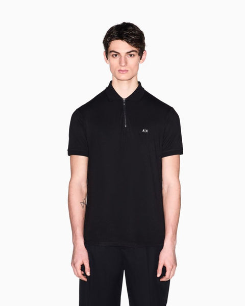 ARMANI EXCHANGE UOMO - POLO SHIRT - NERO