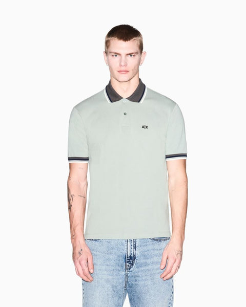 ARMANI EXCHANGE UOMO - POLO SHIRT - VERDE