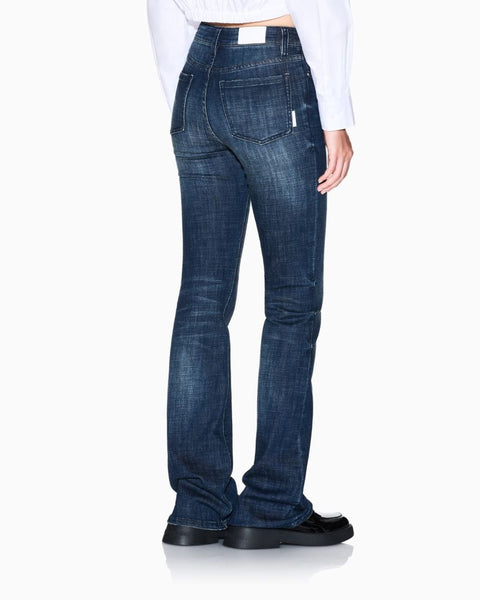 ARMANI EXCHANGE DONNA - 5 POCKETS PANT - DENIM BLU