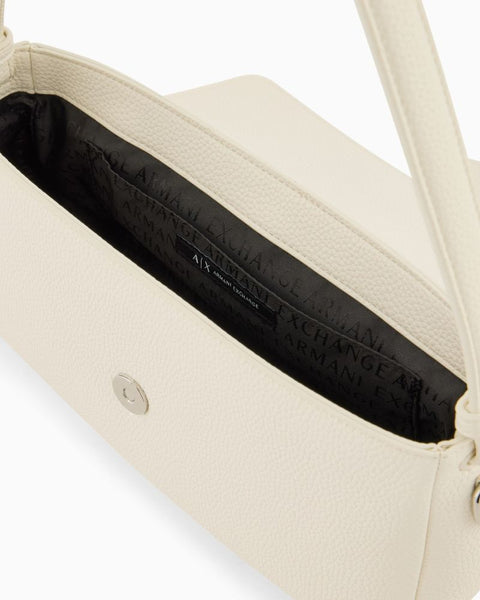 ARMANI EXCHANGE DONNA - SHOULDER BAG - BIANCO