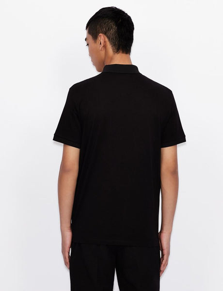 ARMANI EXCHANGE UOMO - POLO - NERO