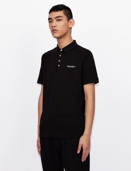 ARMANI EXCHANGE UOMO - POLO - NERO