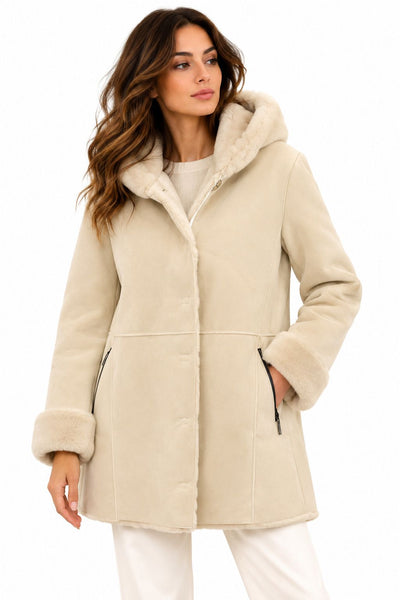 CITY LIFE FASHION DONNA - ECO MONTONE REVERSIBILE - LATTE