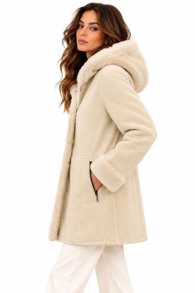 CITY LIFE FASHION DONNA - ECO MONTONE REVERSIBILE - LATTE