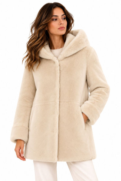 CITY LIFE FASHION DONNA - ECO MONTONE REVERSIBILE - LATTE