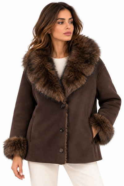 CITY LIFE FASHION DONNA - ECOPELLICCIA/MONTONE - MARRONE