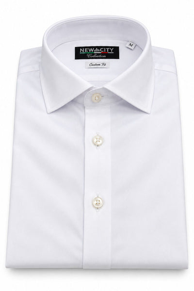 MIRCAM - CAMICIA TECNICA NO STIRO - BIANCO