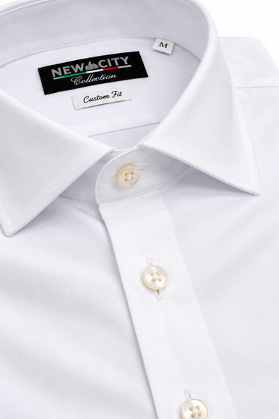 MIRCAM - CAMICIA TECNICA NO STIRO - BIANCO