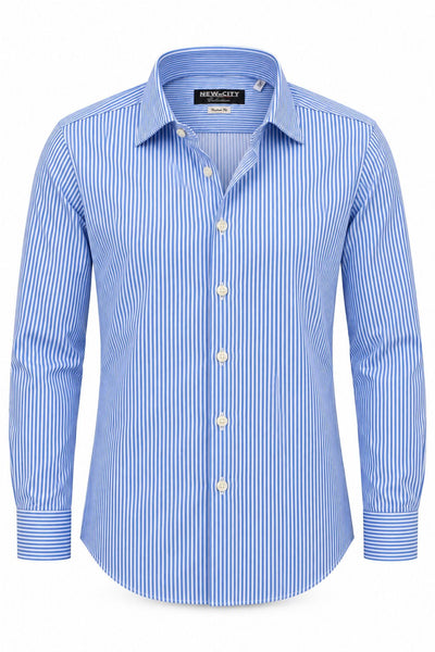 MIRCAM - CAMICIA TECNICA NO STIRO - RIGATO