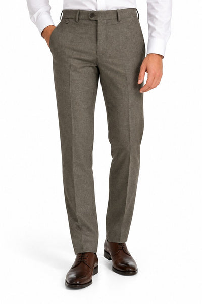 NEW CITY COLLECTION - PANTALONE - FANGO