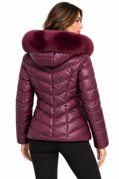 CITY LIFE FASHION DONNA - ECO PIUMINO - BORDEAUX