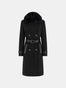 GUESS DONNA - AMELIA DOUBLE BREAST BELT COAT - UNICA