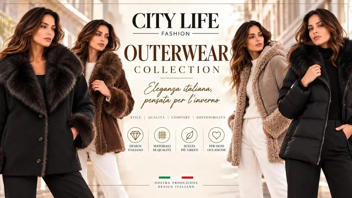 City Life Fashion: collezione outerwear donna, cappotti e giacche per l'inverno